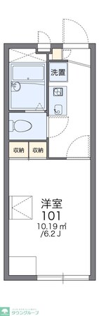 レオパレスモーブ中町の物件間取画像